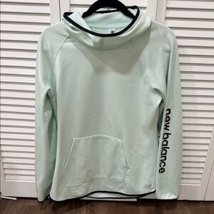 New Balance Light Green Pullover Hoodie